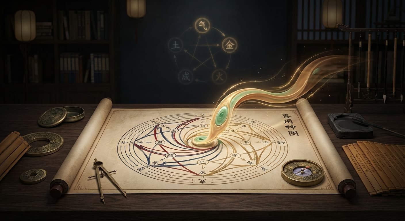 How to Find Favorable Elements: Visual Guide to Bazi Balance