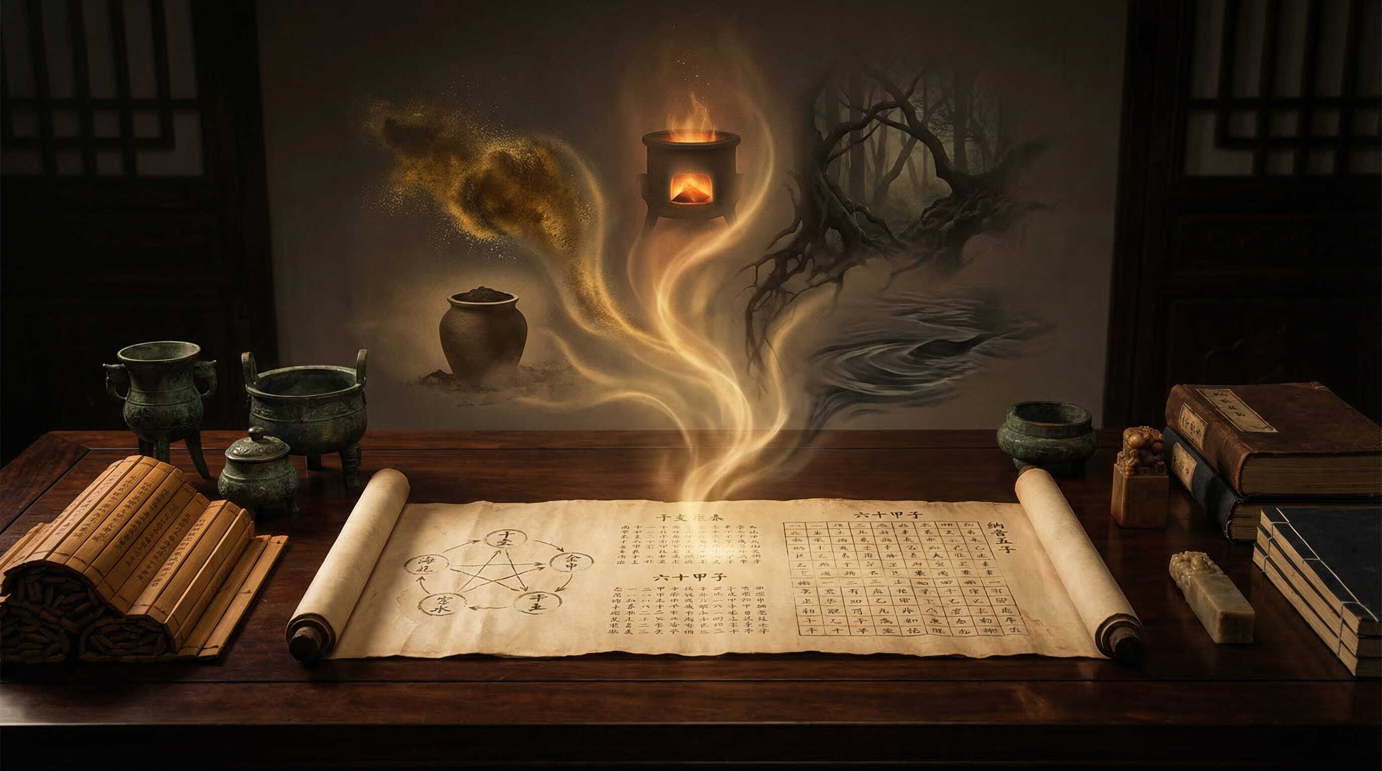 纳音五行图解：六十甲子的象征性命名系统