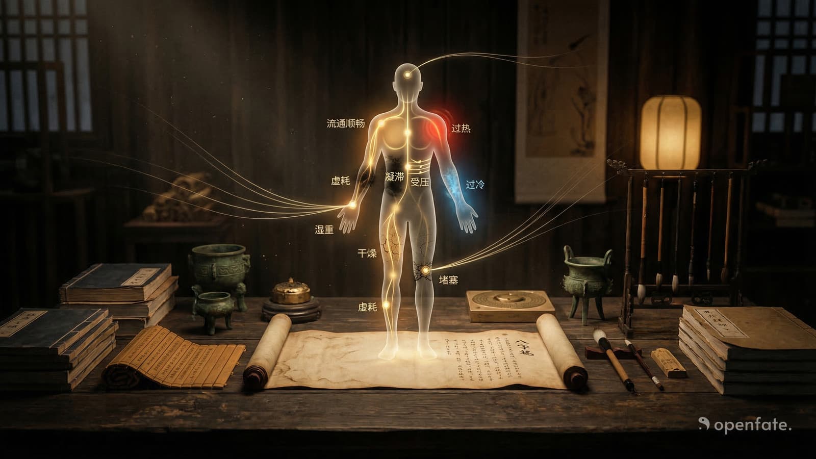 How to Read Health in Bazi — Health tendency and system imbalance analysis