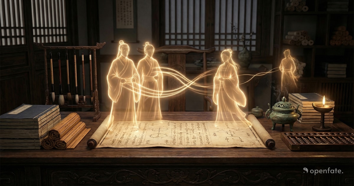 How to Read Sibling Bonds and Companion Stars in Bazi