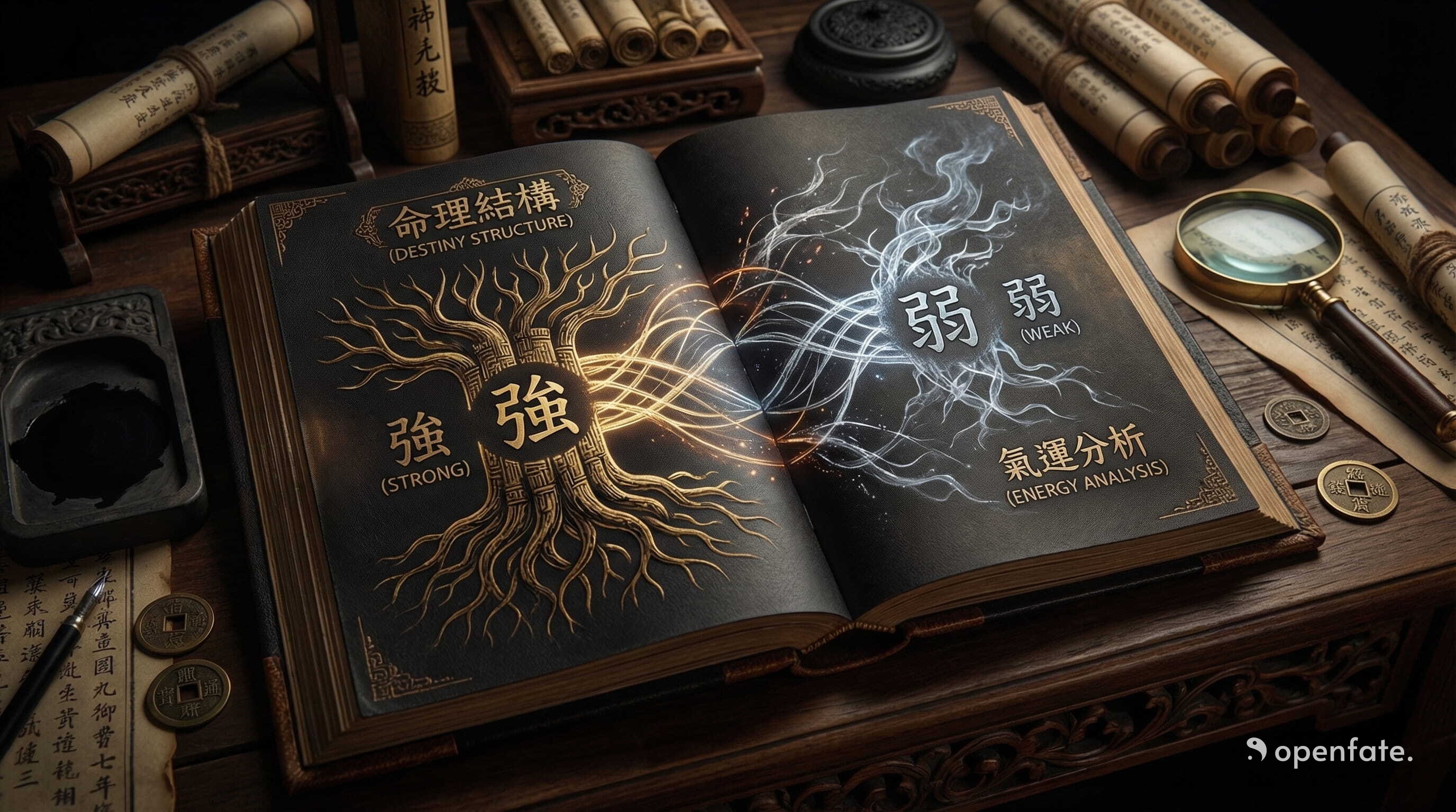 四柱推命における身強・身弱の判断ガイド