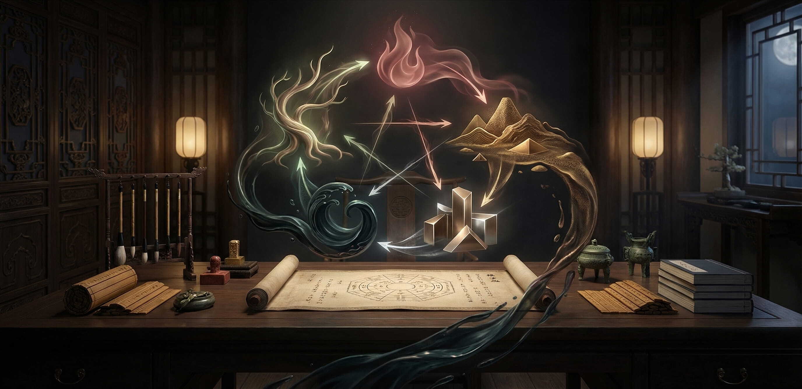 What are the Five Elements: Decoding Wood Fire Earth Metal Water