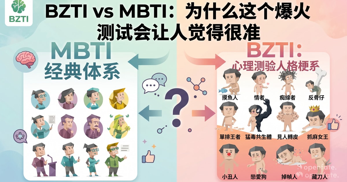 BZTI vs SBTI vs MBTI: Which Personality Language Fits This Era?