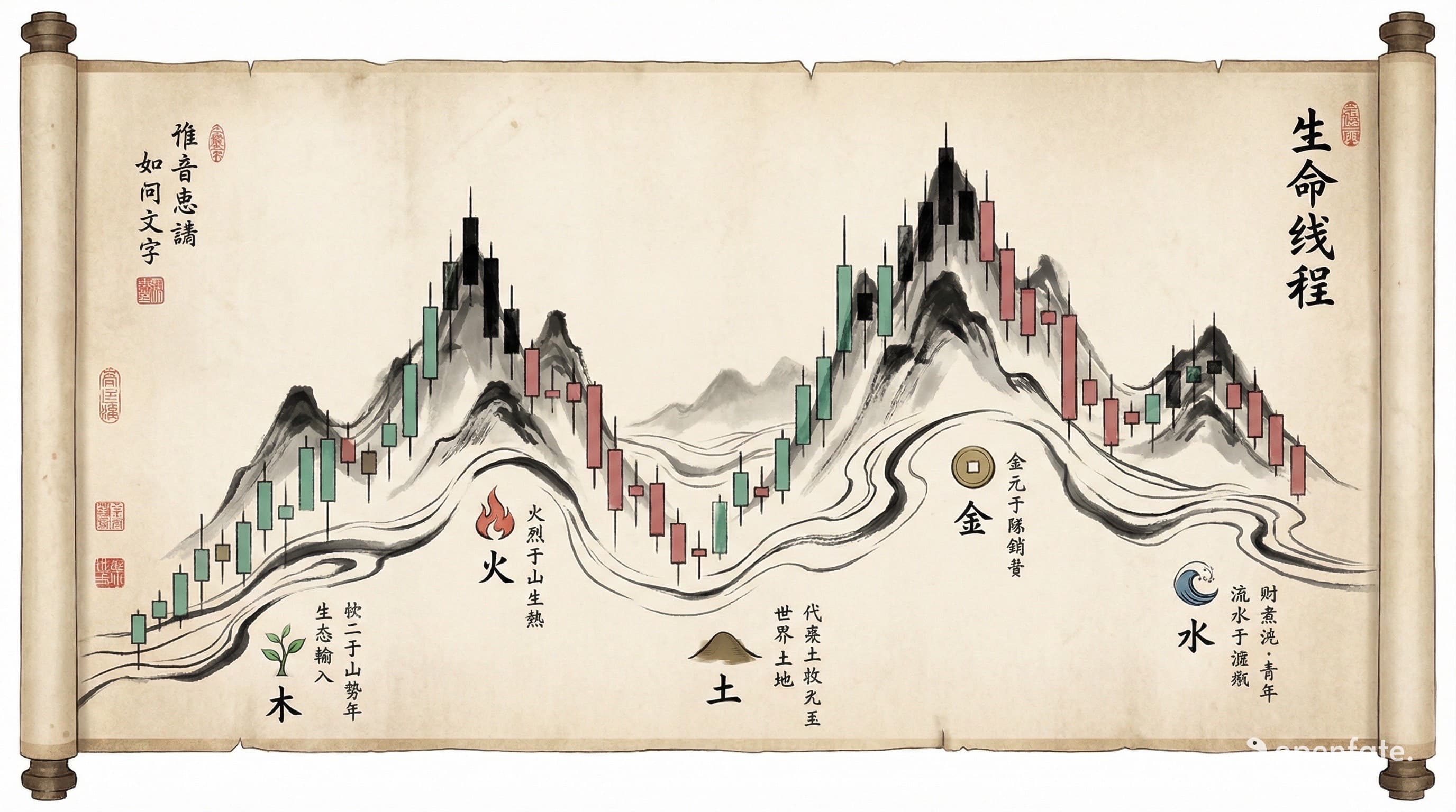 Life K-Line: Quantifying Destiny in the Fire Economy