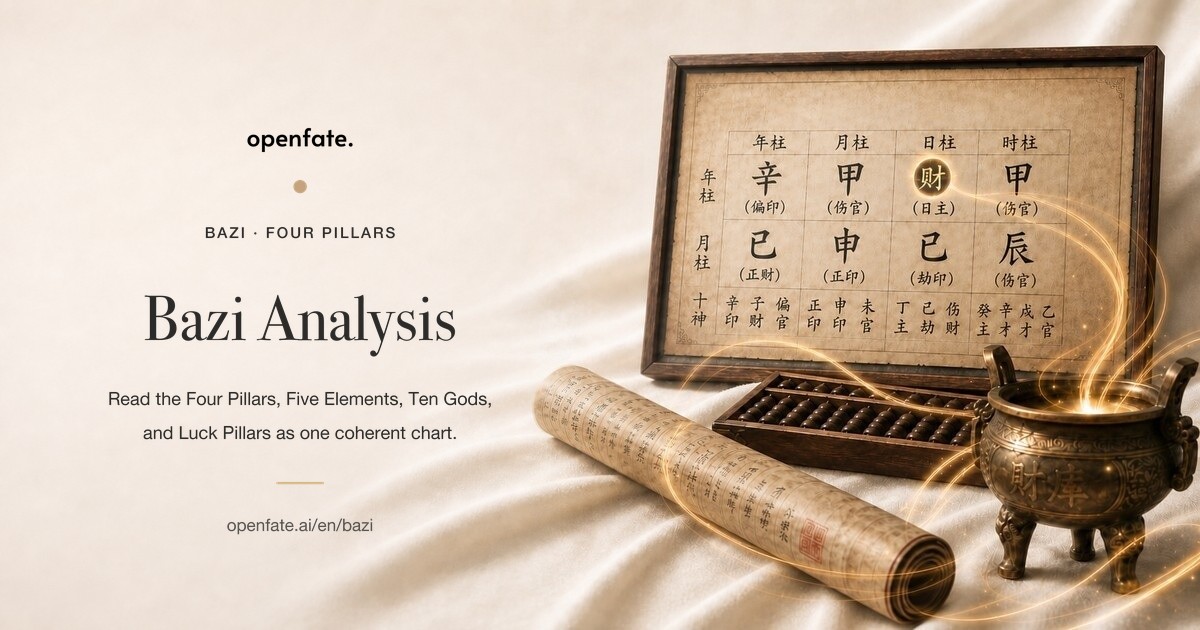 OpenFate — I didn’t trust AI to calculate the birth chart, so I built the rules engine first