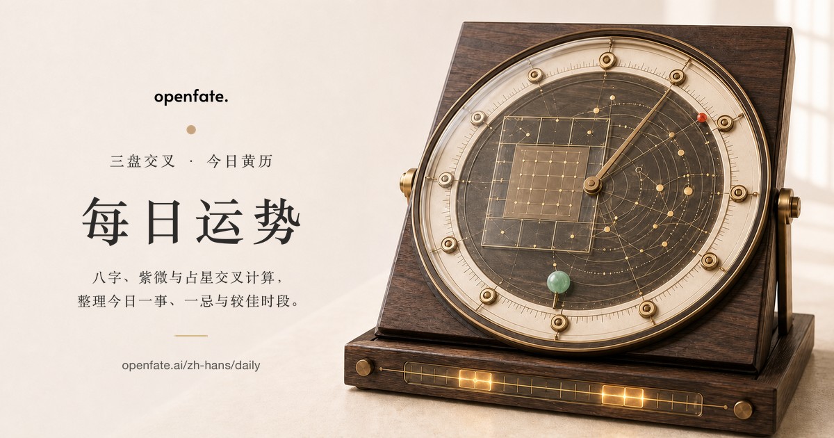 免费AI 命理与合盘| 八字、紫微、星盘、人类图| OpenFate