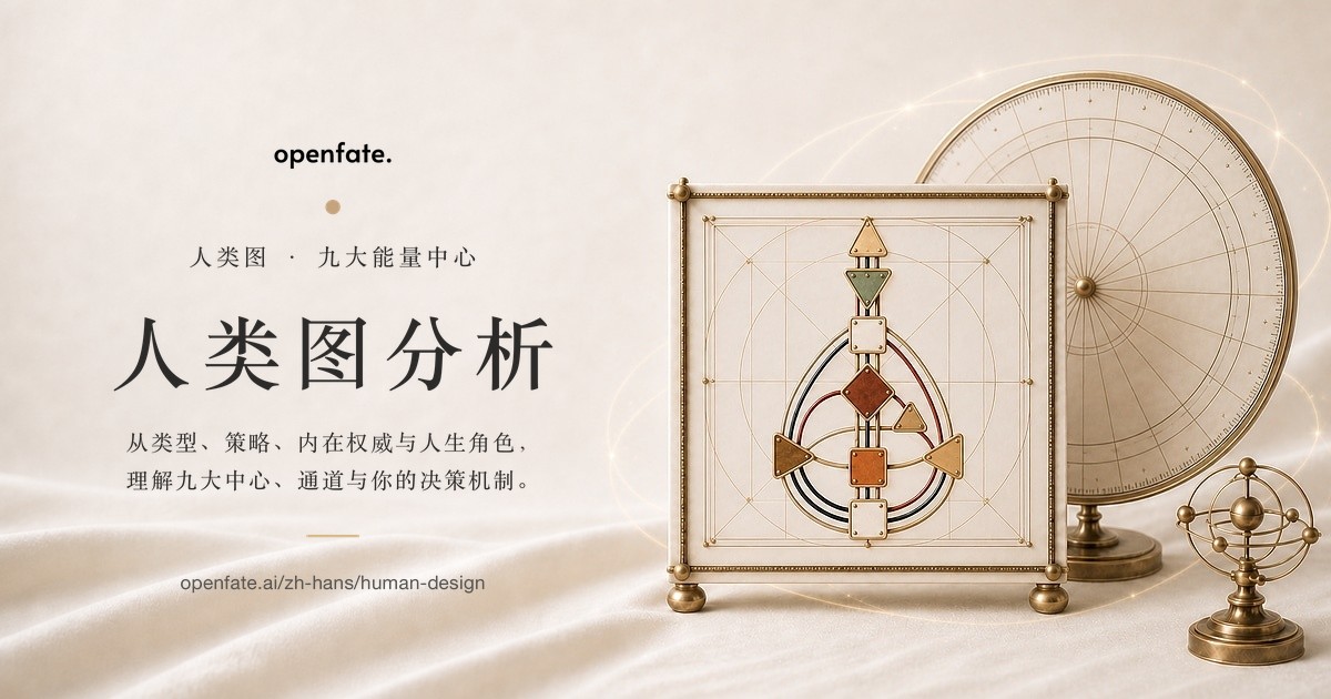 免费AI 命理与合盘| 八字、紫微、星盘、人类图| OpenFate